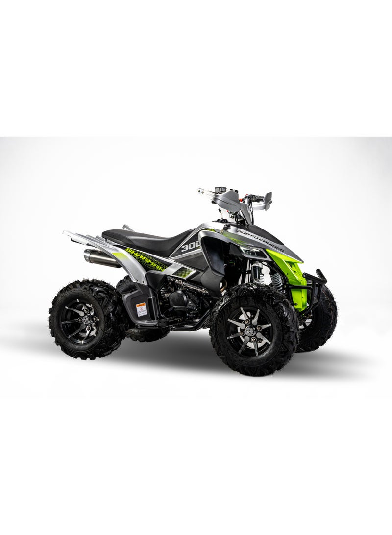 شارمكس دراجة رباعية بنزين Sharmax 300 FJ Cruiser – محرك 300 سي سي، 25 حصان، 4 أشواط، ناقل حركة يدوي - Image 2